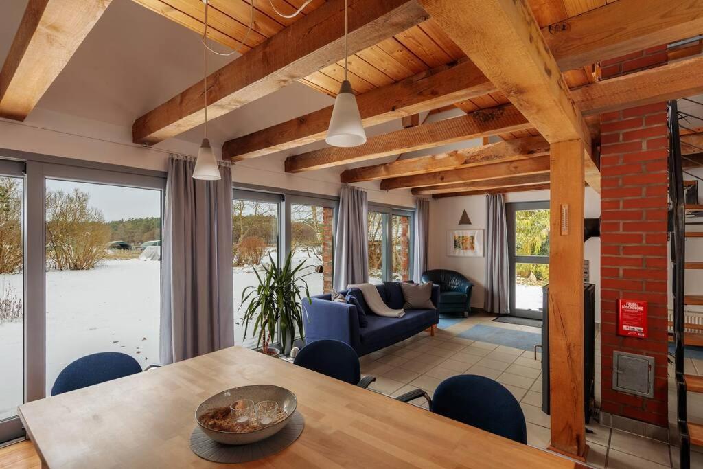 Modernes Landhaus Mit Sauna Hohen Pritz Esterno foto