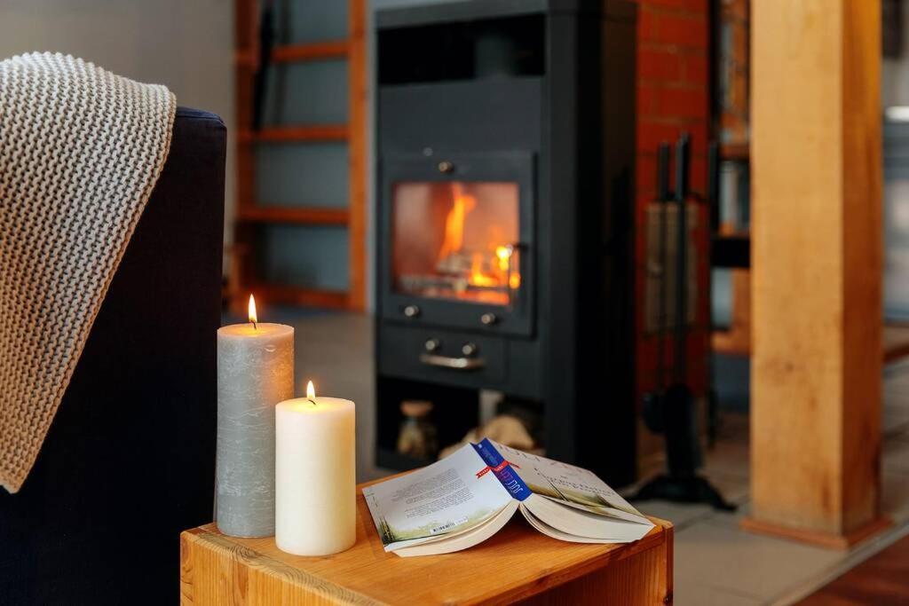 Modernes Landhaus Mit Sauna Hohen Pritz Esterno foto
