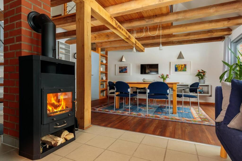 Modernes Landhaus Mit Sauna Hohen Pritz Esterno foto