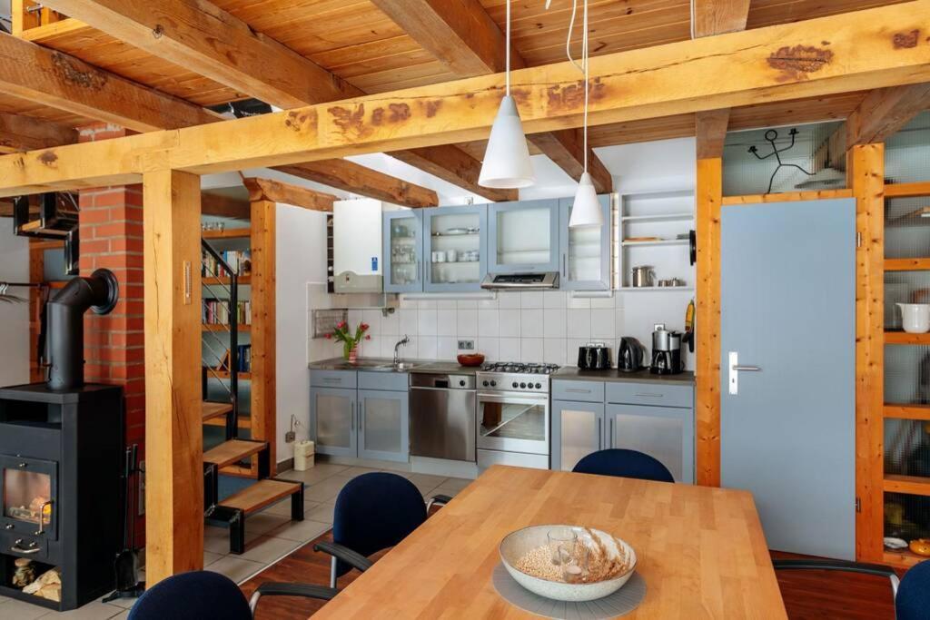 Modernes Landhaus Mit Sauna Hohen Pritz Esterno foto